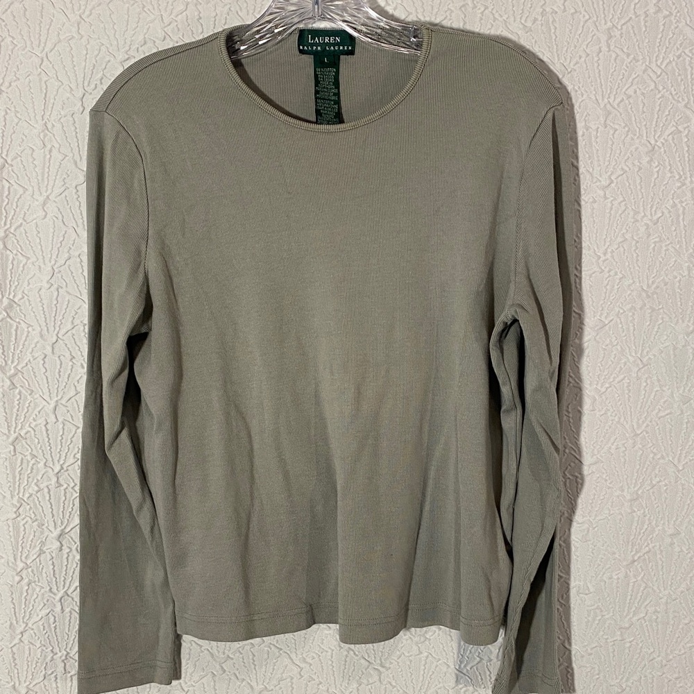 Lauren Ralph Lauren Men's Sage Long Sleeve Tee